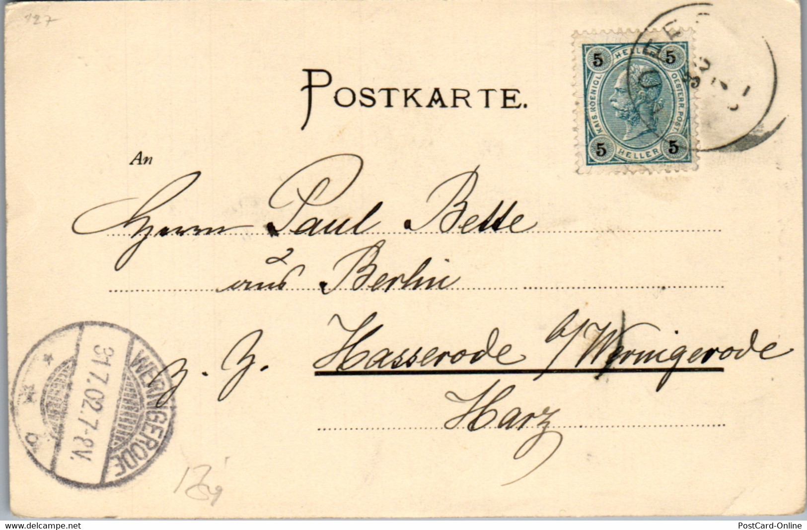 40135 - Salzburg - Lofer - Gelaufen 1902 - Lofer