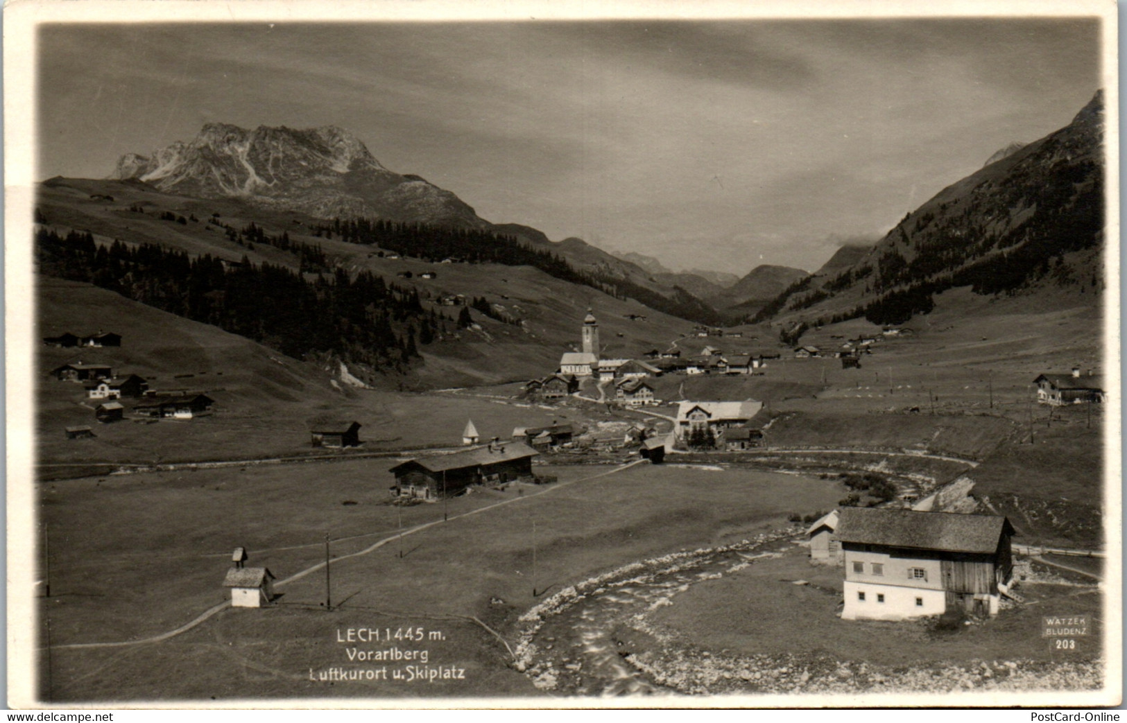 40138 - Vorarlberg - Lech - Nicht Gelaufen 1927 - Lech