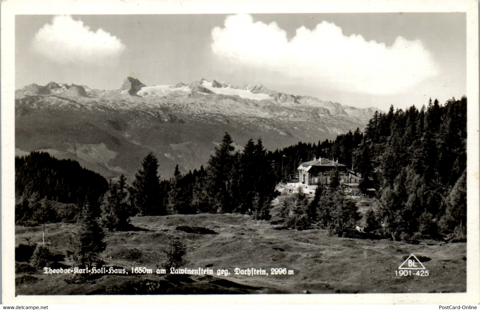 40145 - Steiermark - Lawinenstein , Dachstein , Theodor Karl Haus - Gelaufen - Tauplitz