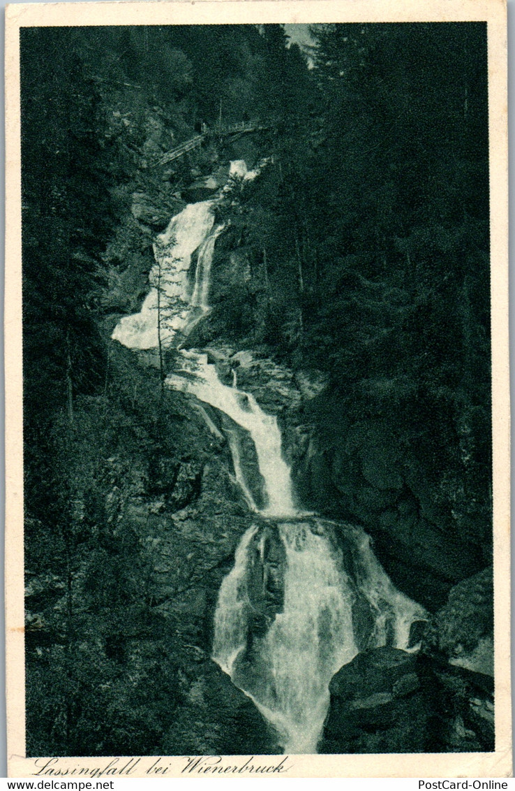 40190 - Niederösterreich - Wienerbruck , Lassingfall - Gelaufen 1927 - Lilienfeld