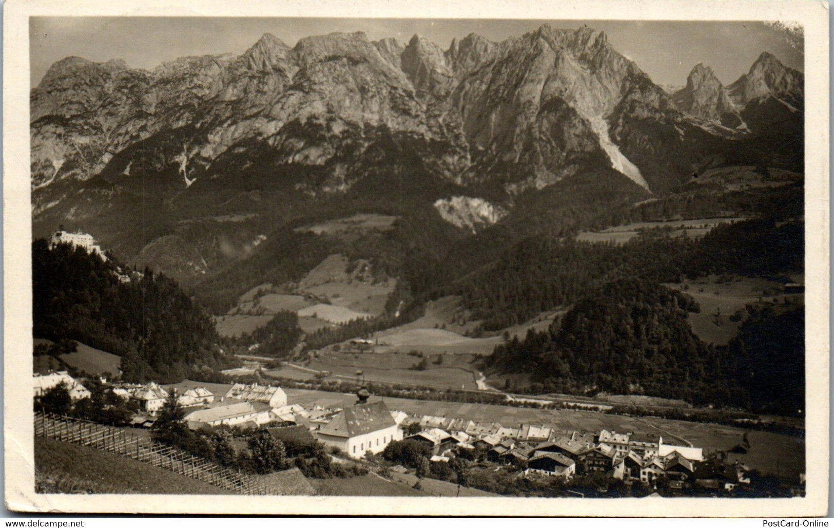 40196 - Salzburg - Werfen , Panorama - Gelaufen 1925 - Werfen