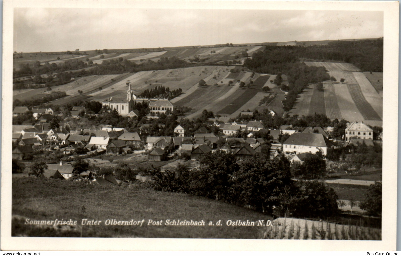 40223 - Niederösterreich - Unter Olberndorf , Post Schleinbach A. D. Ostbahn - Gelaufen 1941 - Mistelbach