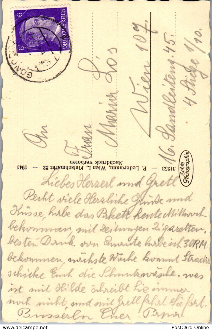 40226 - Niederösterreich - Traismauer , Reckturm Mit Heiligem Florian - Gelaufen 1941 - St. Pölten