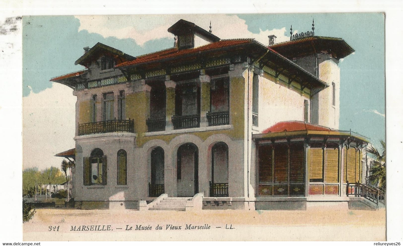 CPA, D.13 ,N°321, Marseille , Le Musée Du Vieux Marseille ,Ed. LL. - Musea