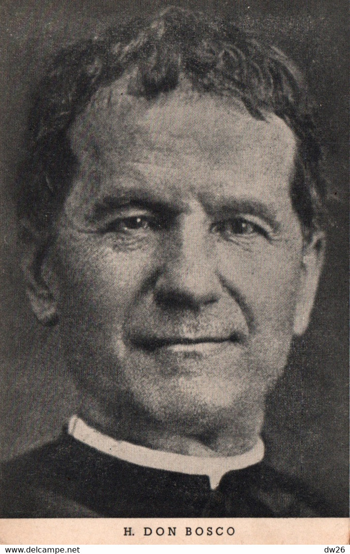 Portrait San Giovanni H. Don Bosco (Saint Jean) Carte De 1951 - Santi