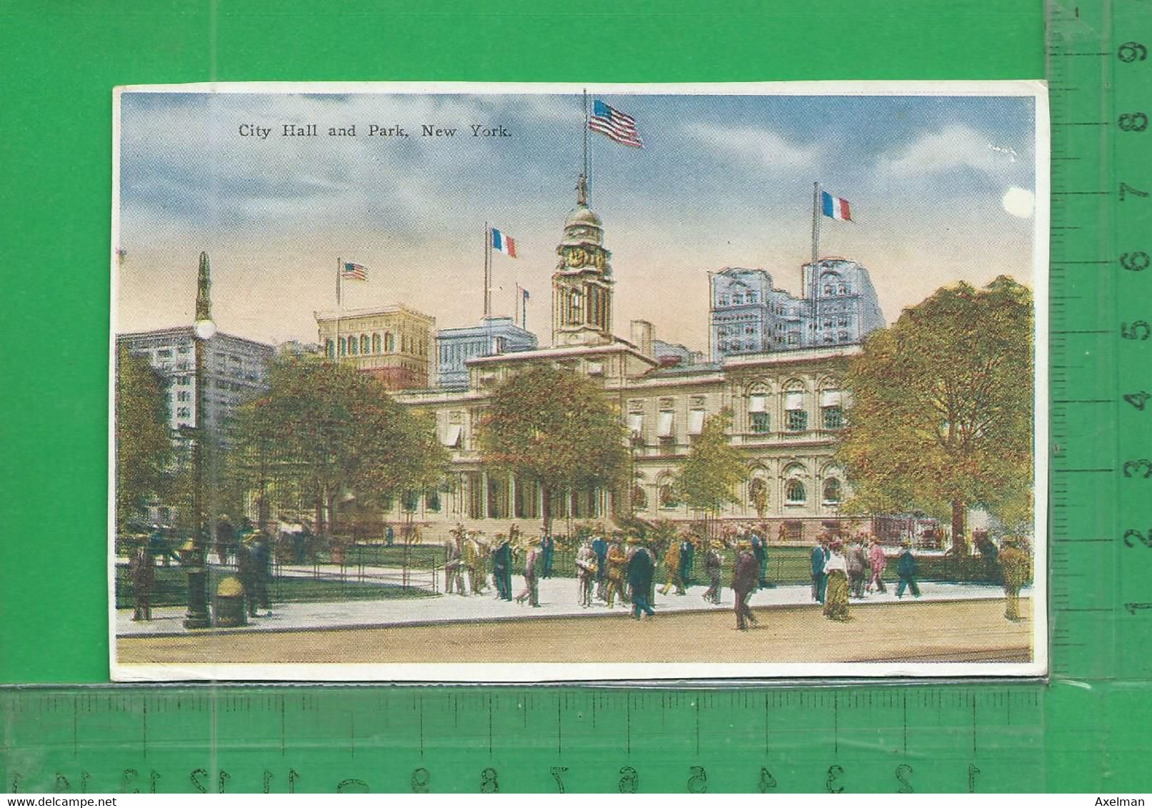 ETATS-UNIS, NEW YORK, CITY : City Hall And Park - Parcs & Jardins