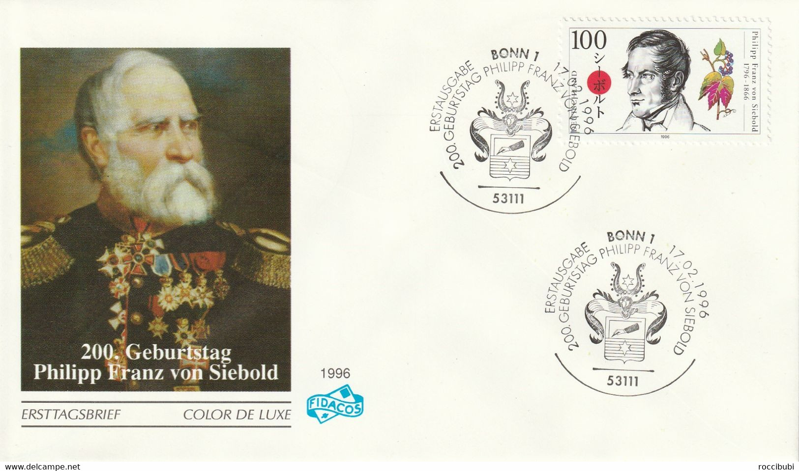 Mi. 1842 FDC - Other & Unclassified