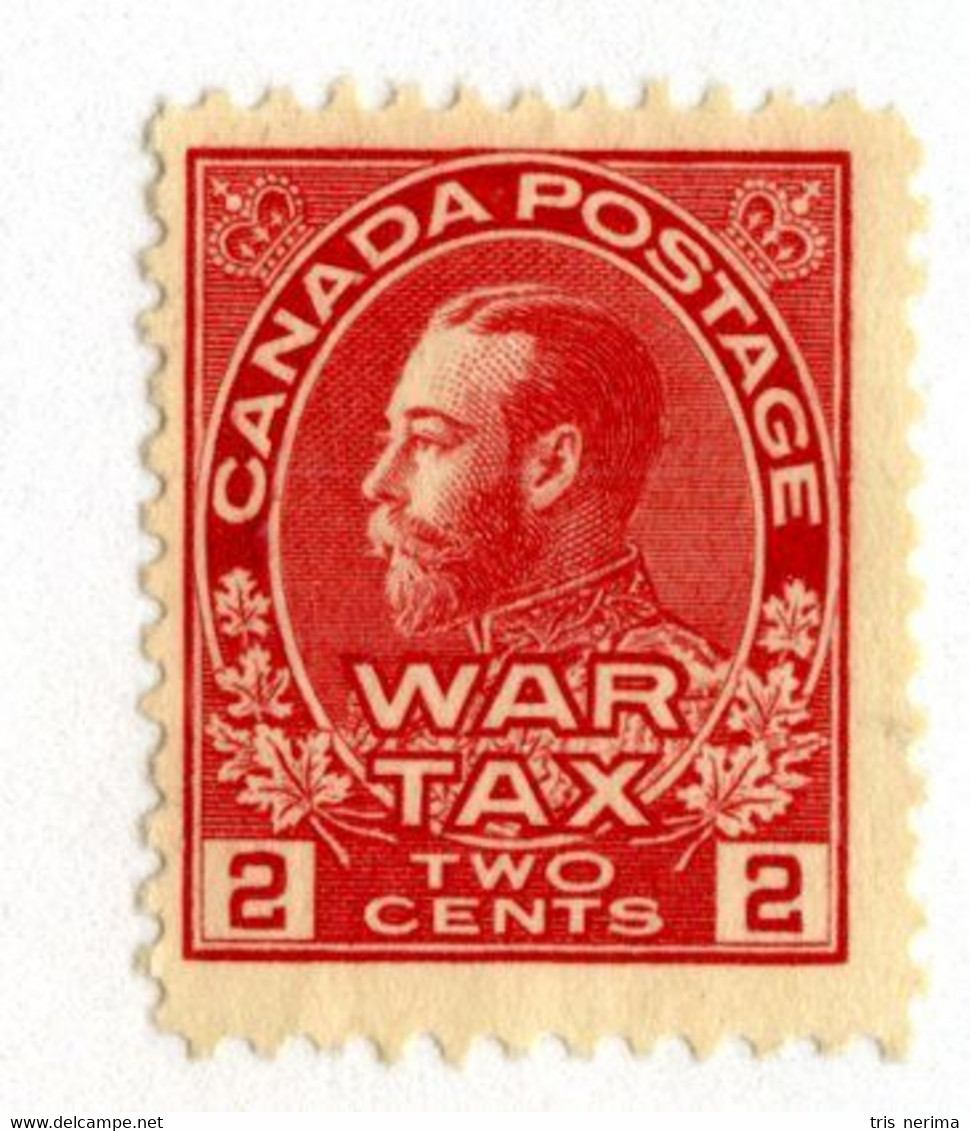 1657 Canada 1915 Scott MR2 M* ( Cat.$40. Offers Welcome! ) - Impôts De Guerre