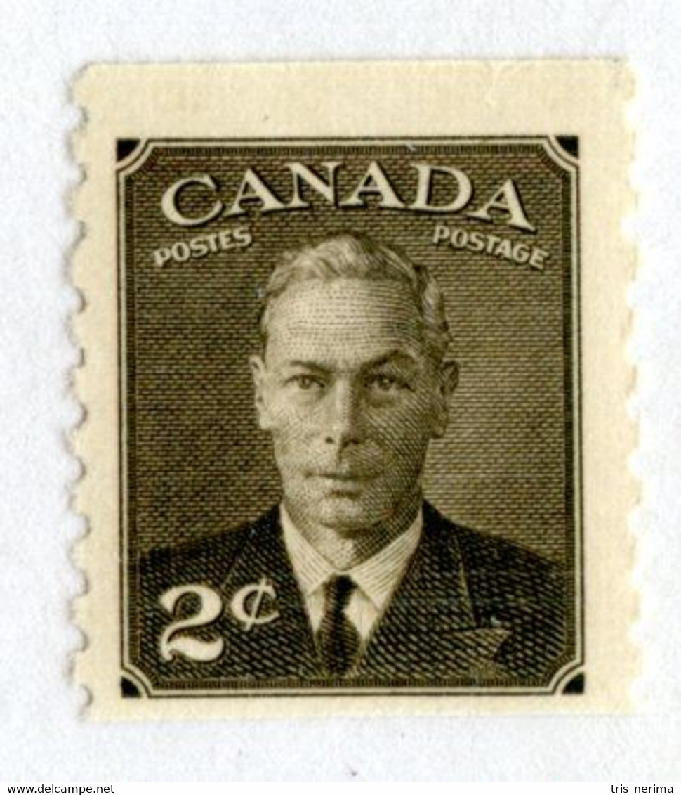 1660 Canada 1950 Scott 298 M* ( Cat.$2.50 Offers Welcome! ) - Coil Stamps