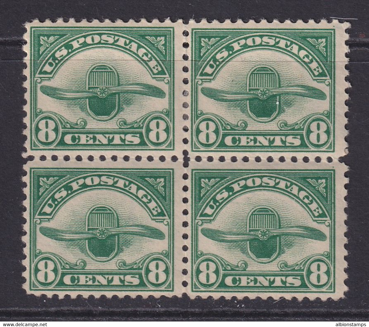 United States, Scott C4, MNH/HR Block Of Four - 1b. 1918-1940 Neufs