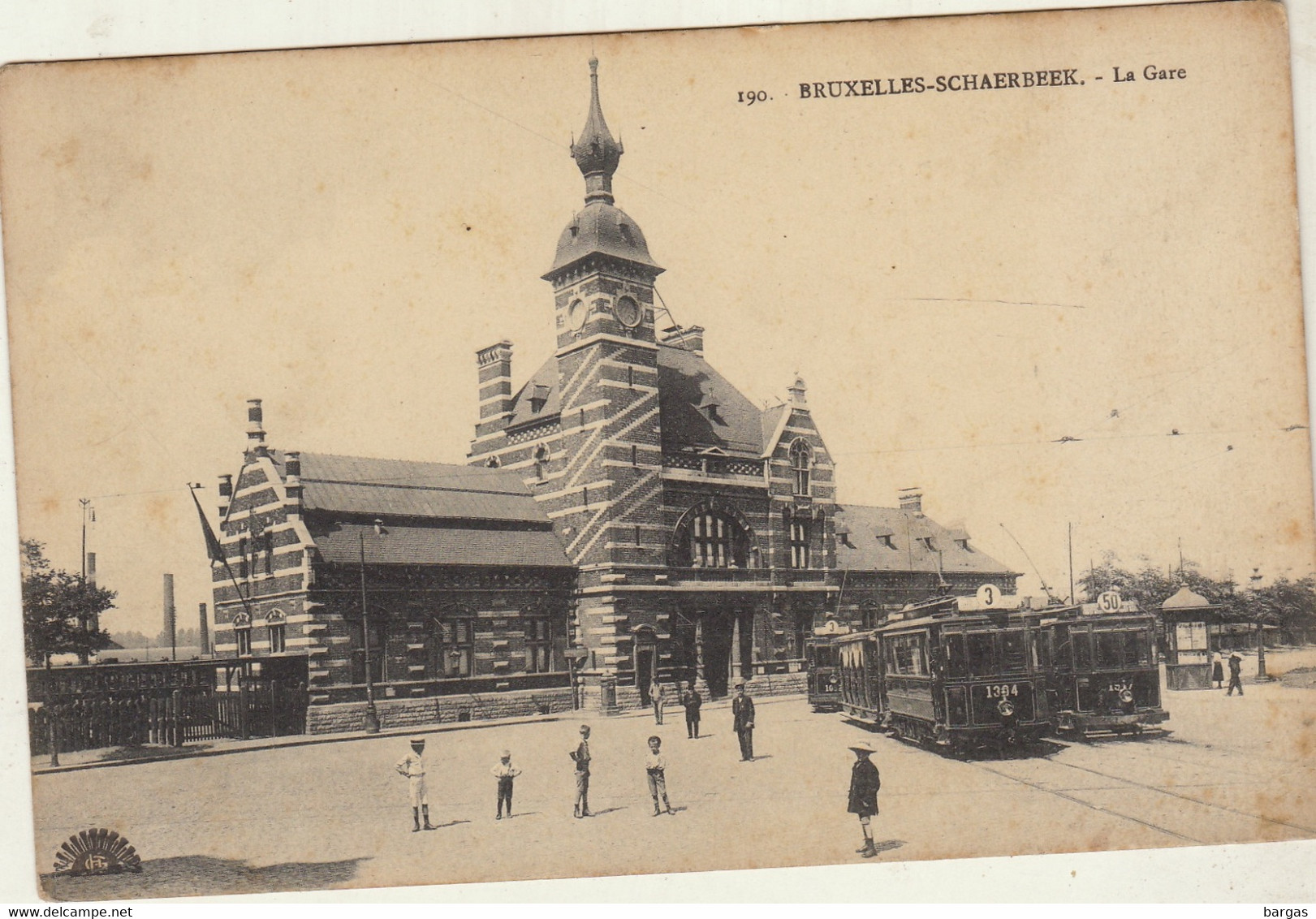 Carte Postale Schaerbeek La Gare - Schaerbeek - Schaarbeek