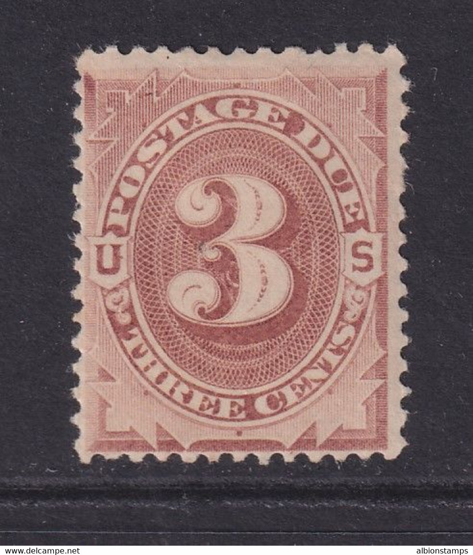 United States, Scott J3, MHR - Postage Due