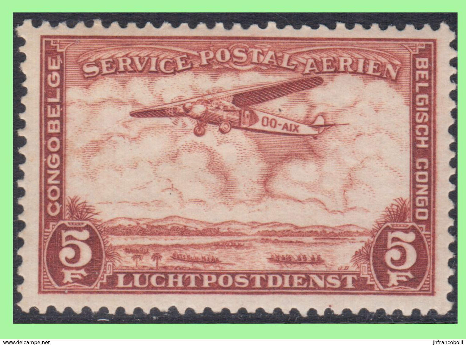 1934+6 ** BELGIAN CONGO / CONGO BELGE = COB MNH NSG PA 7/17 AIRMAIL ( X 8 stamps ) NO GUM [missing PA12+14+16]