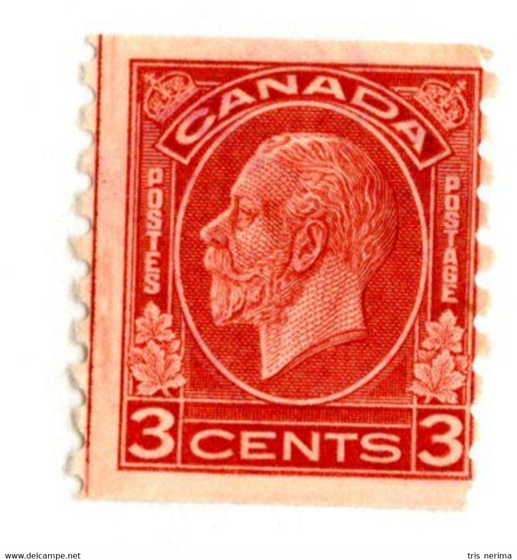 1689 Canada 1933 Scott 207 M(*) ( Cat.$25.00 Offers Welcome! ) - Coil Stamps