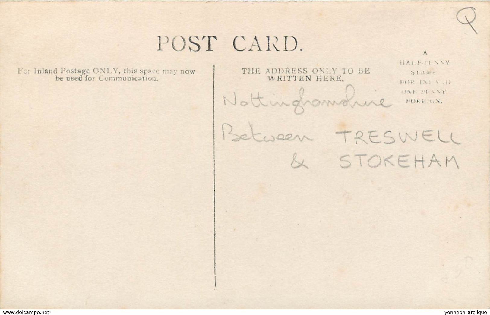 ROYAUME UNI - Nottinghamshire -between Treswell & Stokeham - Rouleau - Carte Photo - Superbe - (Roy Uni - 3 ) Voir Scans - Otros & Sin Clasificación