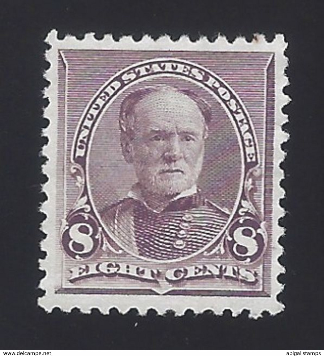 US #225 1890-93 Lilac Perf 12 Mint NG VF SCV $50 - Unused Stamps