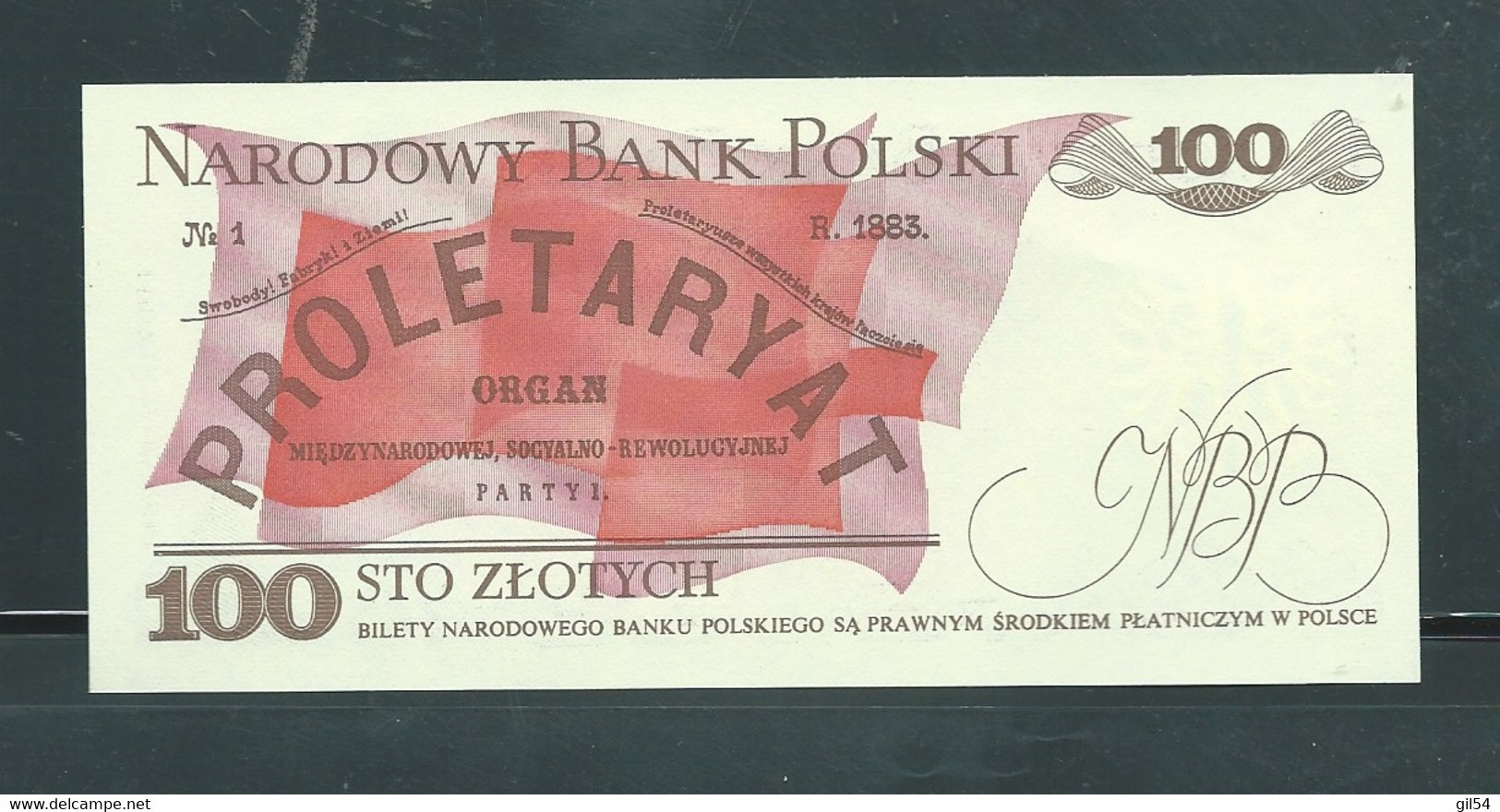 POLOGNE POLAND 100 Zlotych 1988 -  RD 1003148   Laura 8308 - Poland