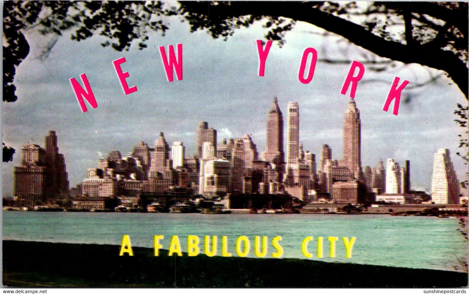 New York City Skyline A Fabulous City - Mehransichten, Panoramakarten