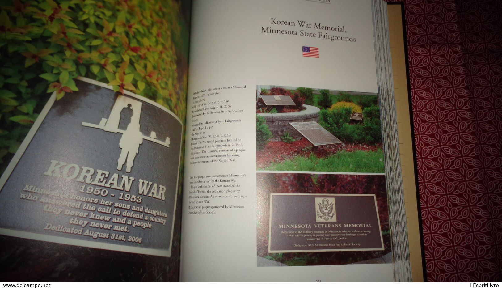 KOREAN WAR Mémorials in Pictures Word War Guerre Corée Mémorial Cimetière US Army Etats Unis France Belgique Afrique UK