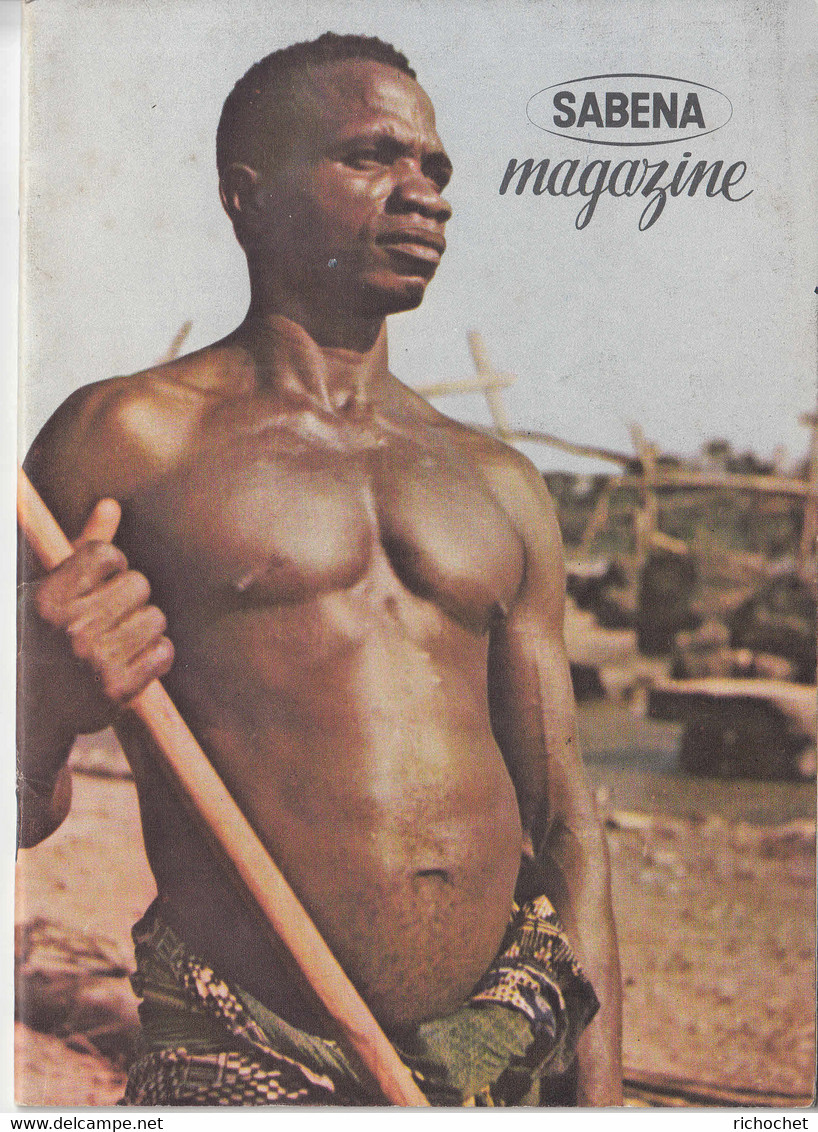 Magazine SABENA, Revue Mensuelle N°6, 1959 , Editorial Du Congo - (34 Pages-forma 13x18) - Aviation