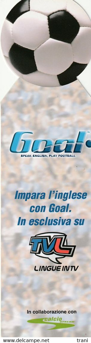 GOAL - LINGUE IN TV - Marque-Pages