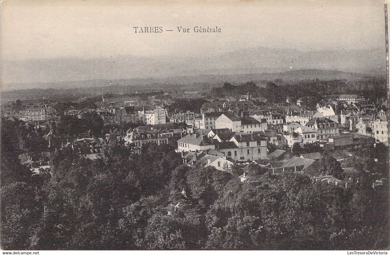 CPA France - Hautes Pyrénées - Tarbes - Vue Générale - Guyonne Et Cie Toulouse - Ecrite 7 Juillet 1919 - Panorama - Tarbes