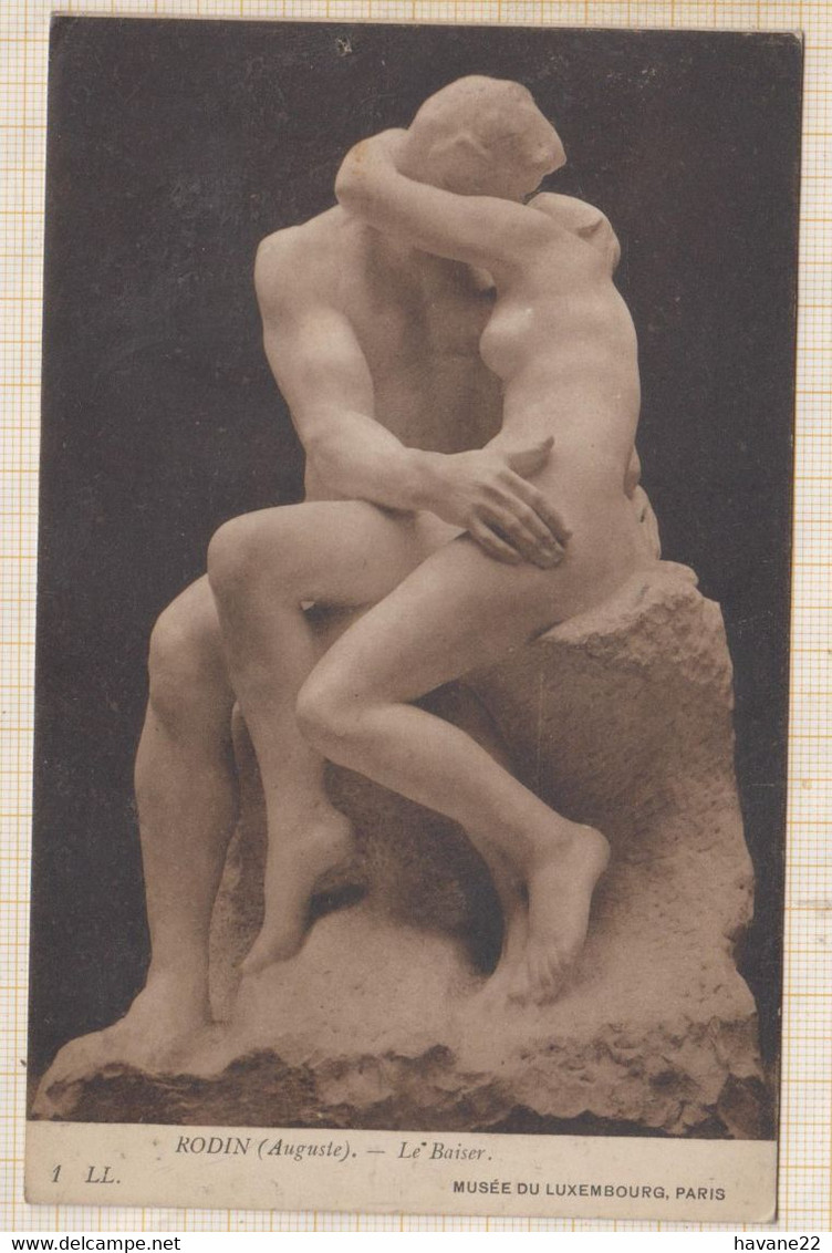 22C2441 RODIN LE BAISER MUSEE DU LUXEMBOURG - Sculptures