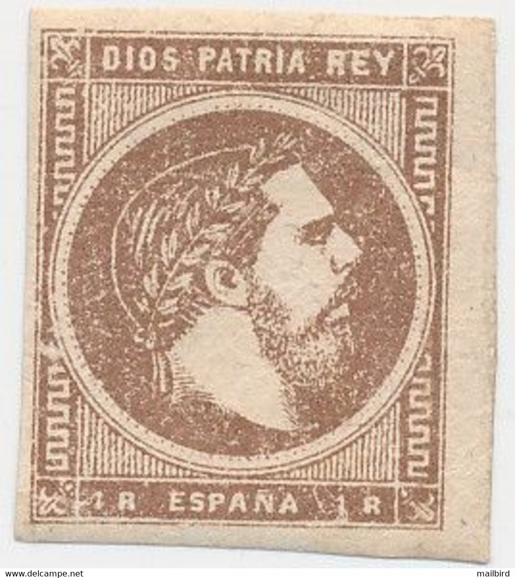 Edifil 161** LUJO Carlos VII 1875 - Unused Stamps