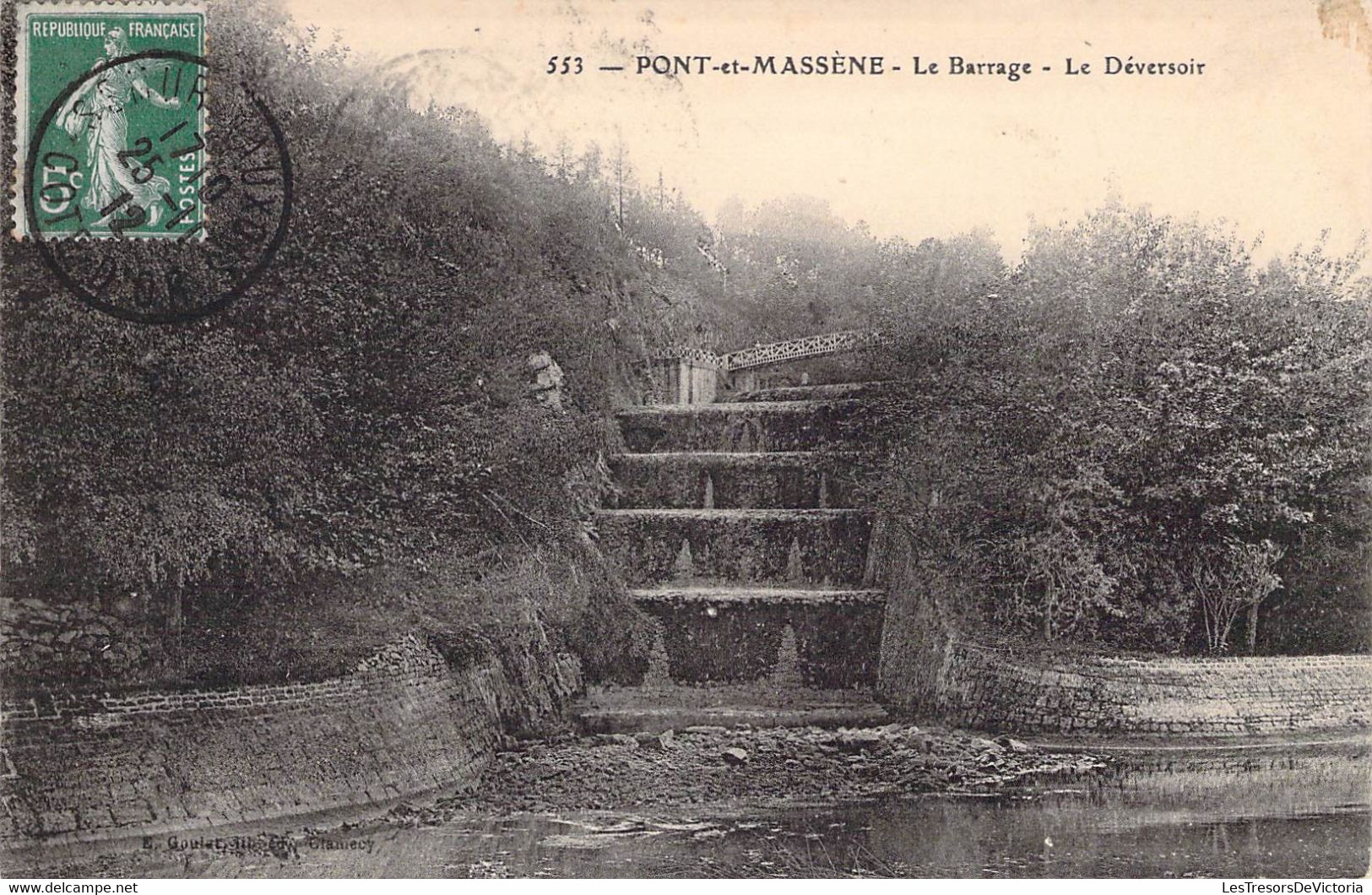 CPA France - Lot De Deux Cartes - Barrage De France - Joinville Le Pont - Pont Et Massène - Otros & Sin Clasificación