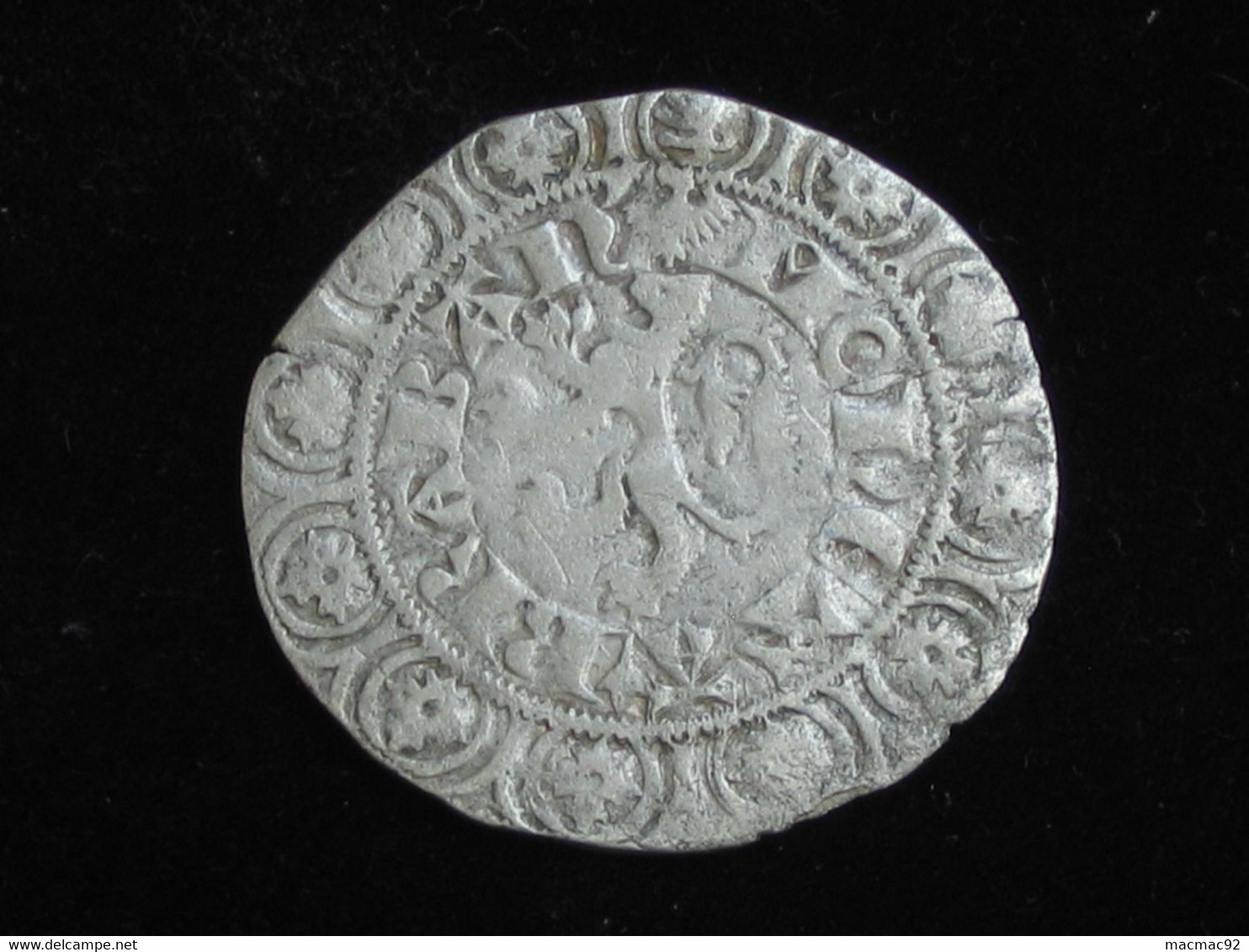 Gros Compagnon Au Lion - Louis II De Male (1346-1384   **** EN ACHAT IMMEDIAT **** - Flandre