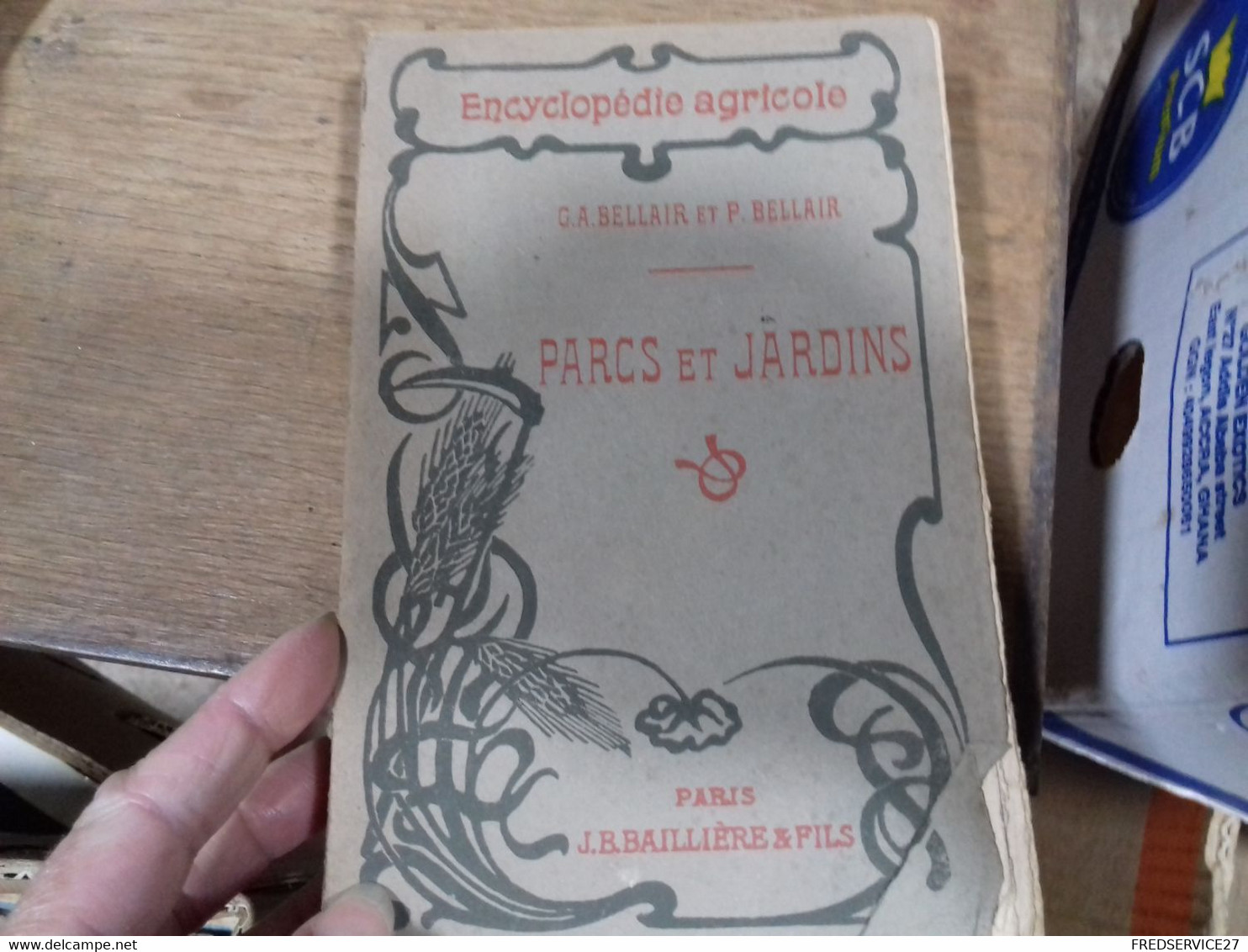 43  //   ENCYCLOPEDIE AGRICOLE   PARCS ET JARDINS  BELLAIR ET BELLAIR   1919 - Enzyklopädien