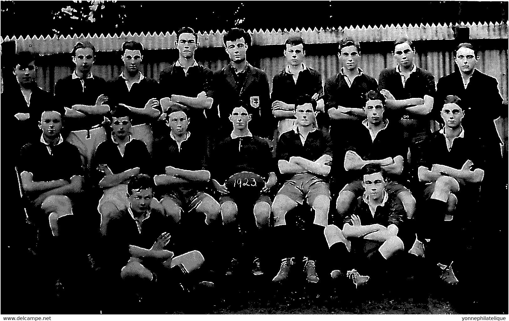 ROYAUME UNI -  PLYMOUTH - Heles School Rugby Team 1923 - Sport - Rugby- Carte Photo - Superbe- (Roy Uni -40 ) Voir Scans - Plymouth