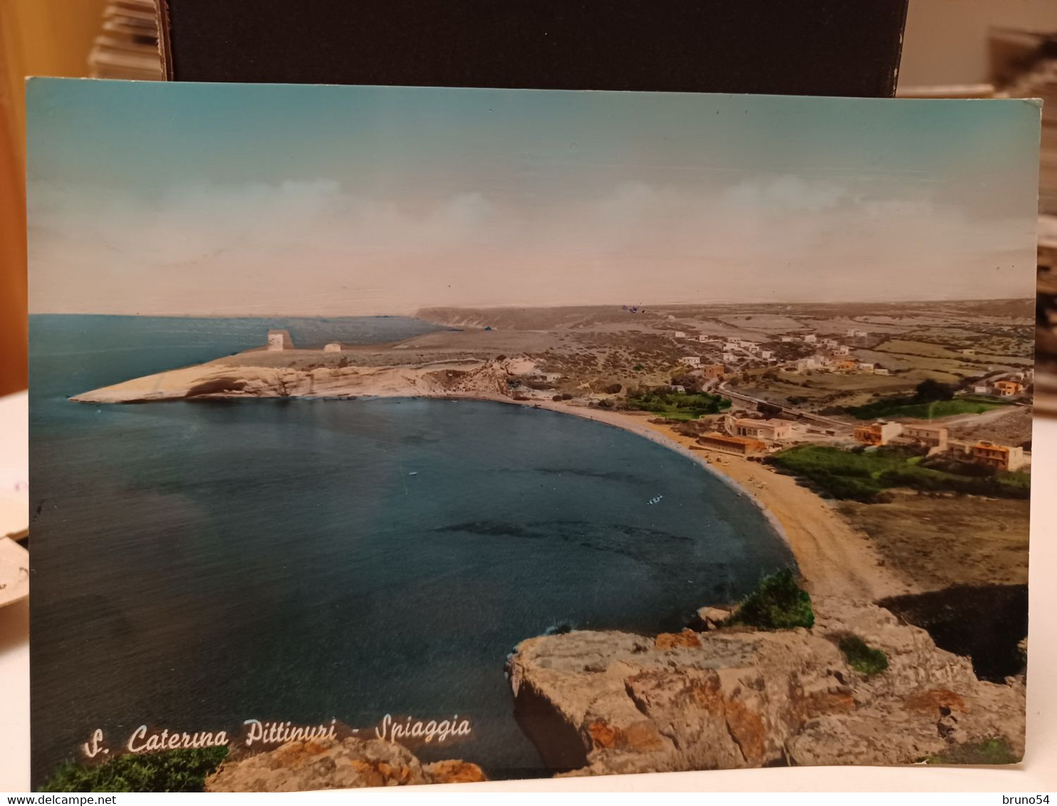 Santa Caterina Di Pittinuri è Una Borgata Marina Frazione Di Cuglieri Prov Oristano Spiaggia Anni 60 - Oristano