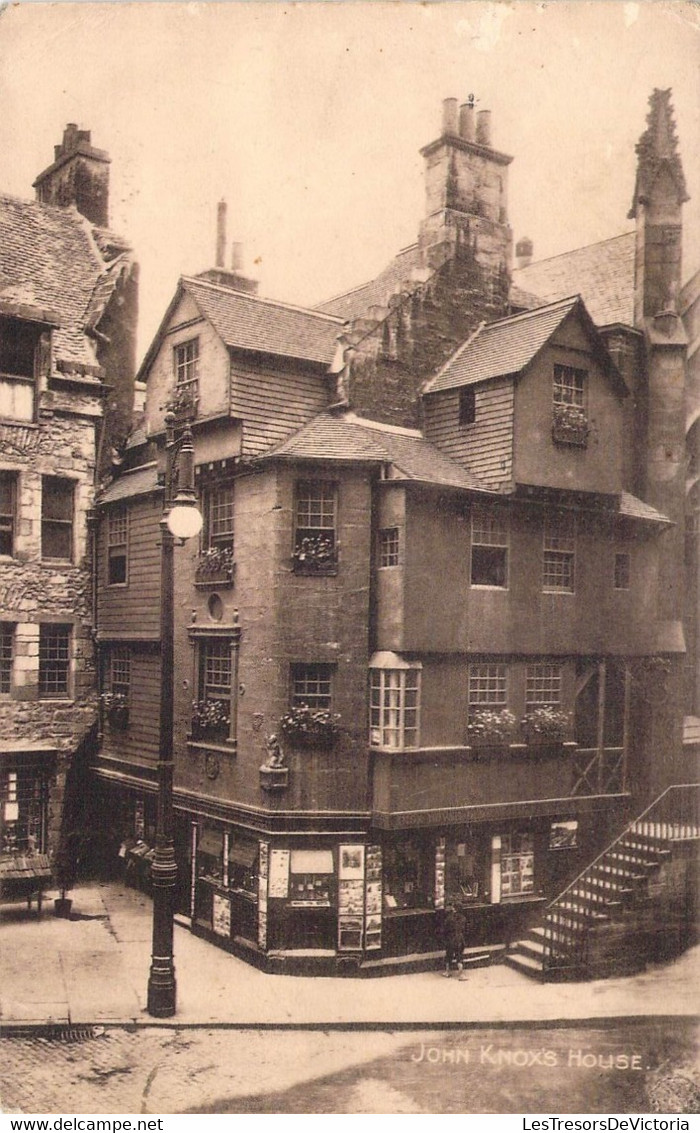 CPA Royaume Uni - Ecosse - Edinbourg - John Knox S House - W. J. Hay John Knox's Ho. Edin. Edit. - Animée - Midlothian/ Edinburgh