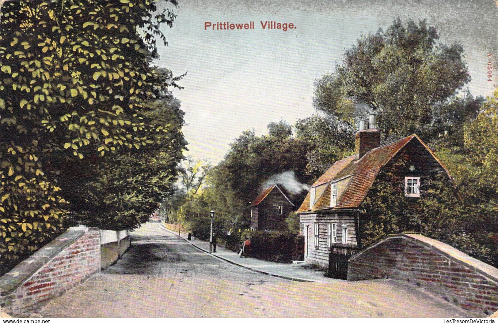 CPA Royaume Uni - Angleterre - Essex - Prittlewell Village - A. H.J. Series - Oblitérée 1908 Southend On Sea - Colorisée - Autres & Non Classés