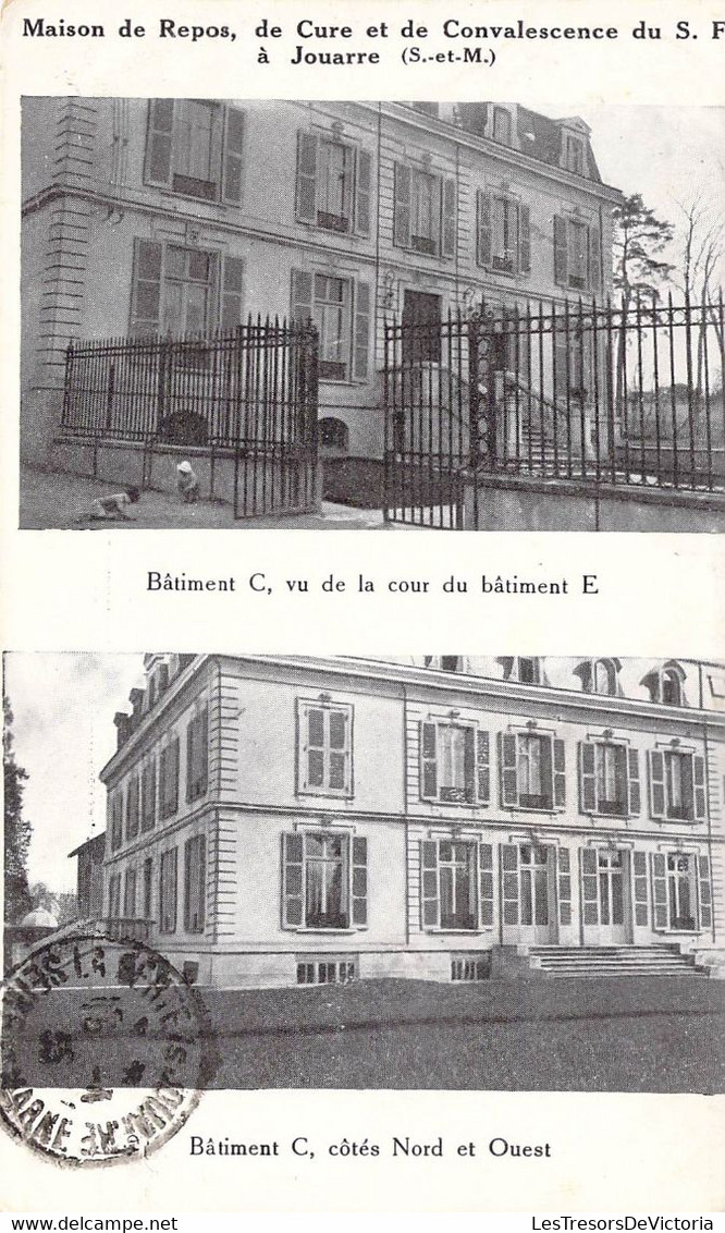 CPA France - Seine Et Marne - Maison De Repos De Cure Et De Convalescence Du S. F. à Jouarre - Bâtiment C - Oblitérée - Autres & Non Classés