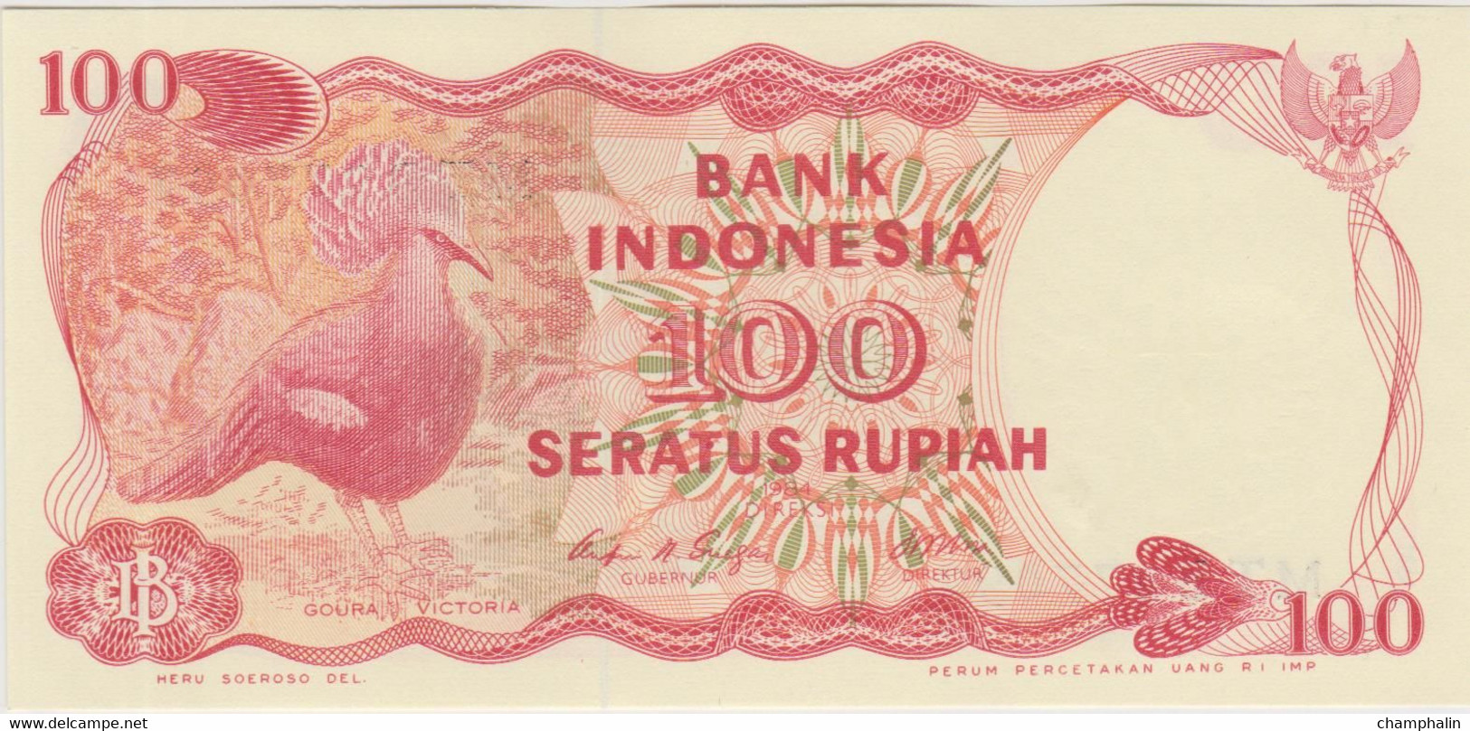 Indonésie - Billet De 100 Rupiah - 1984 - P122 - Neuf - Indonésie