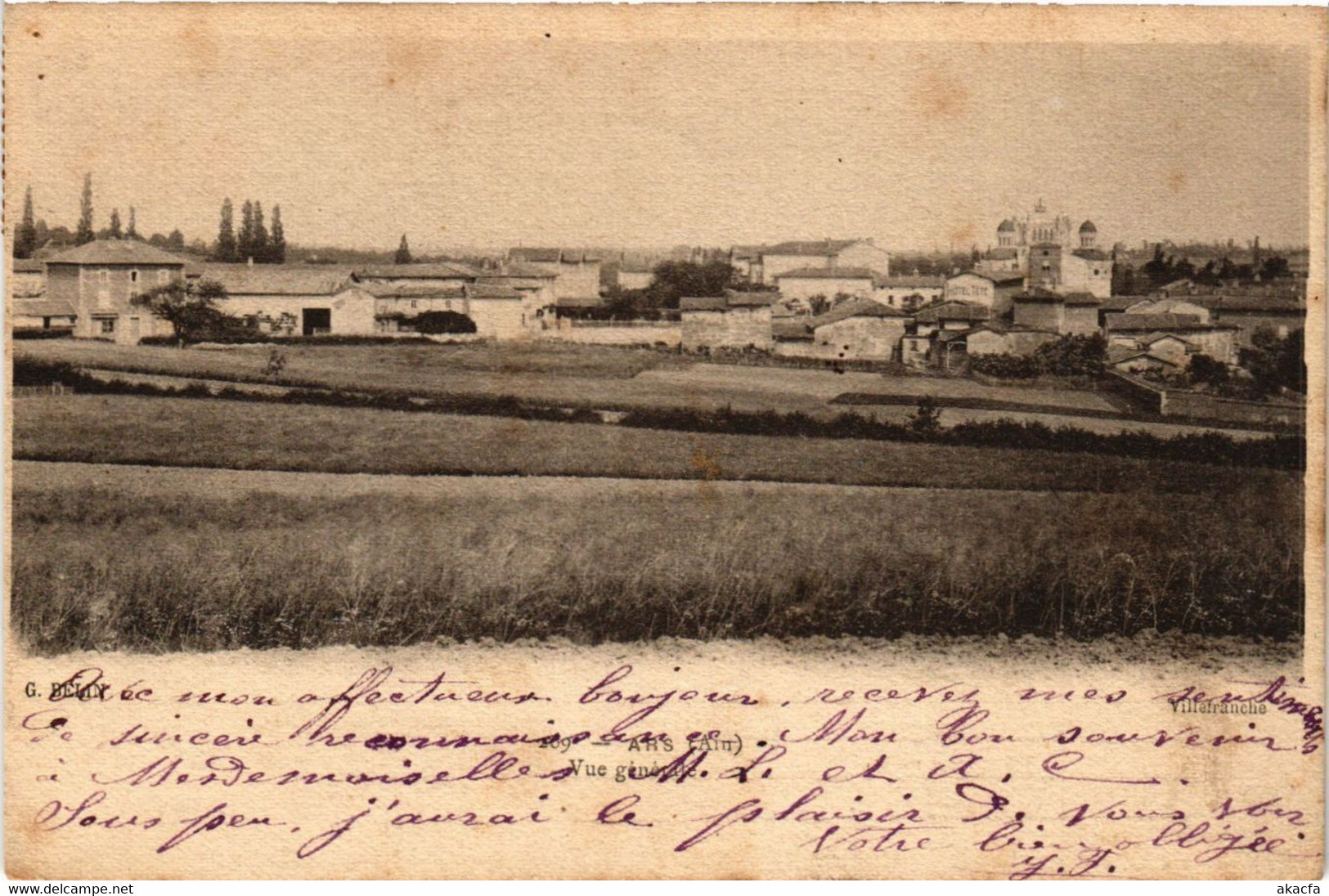 CPA ARS Vue Générale (382655) - Ars-sur-Formans