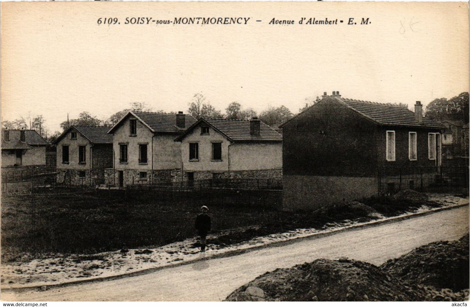 CPA SOISY-sous-MONTMORENCY - Avenue D'Alembert (380625) - Soisy-sous-Montmorency