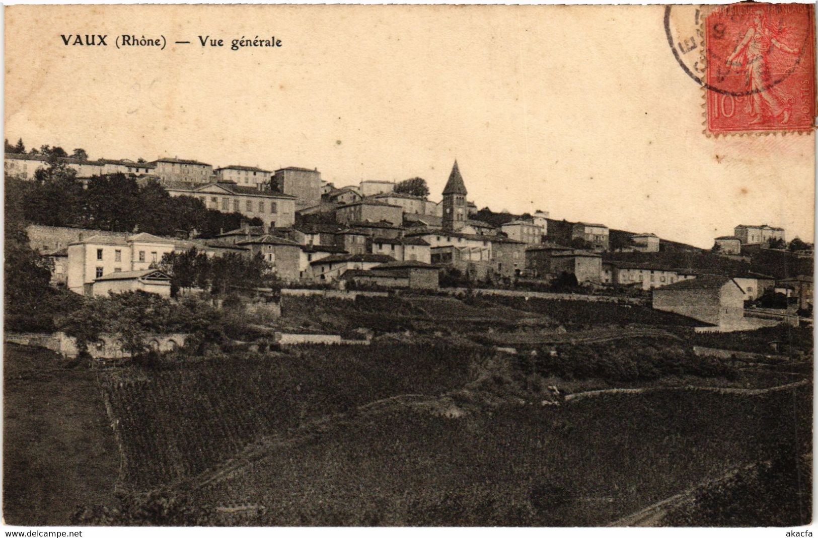 CPA VAUX - Vue Générale (367981) - Vaux-en-Velin