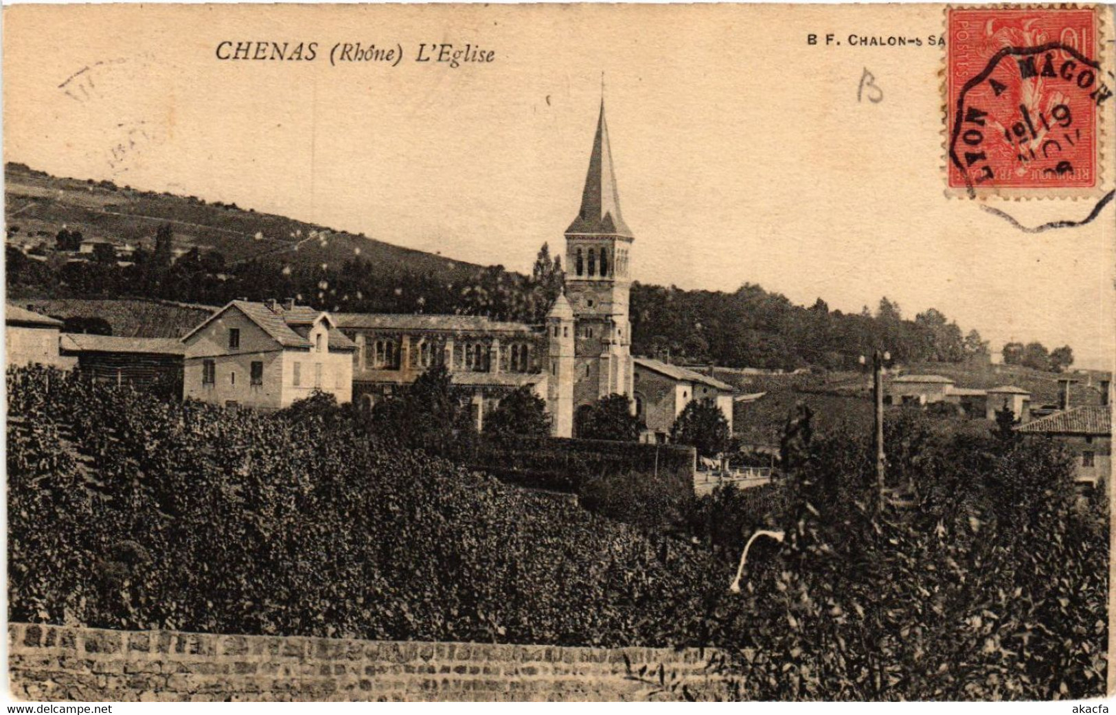 CPA Chenas L'Église (443763) - Chenas