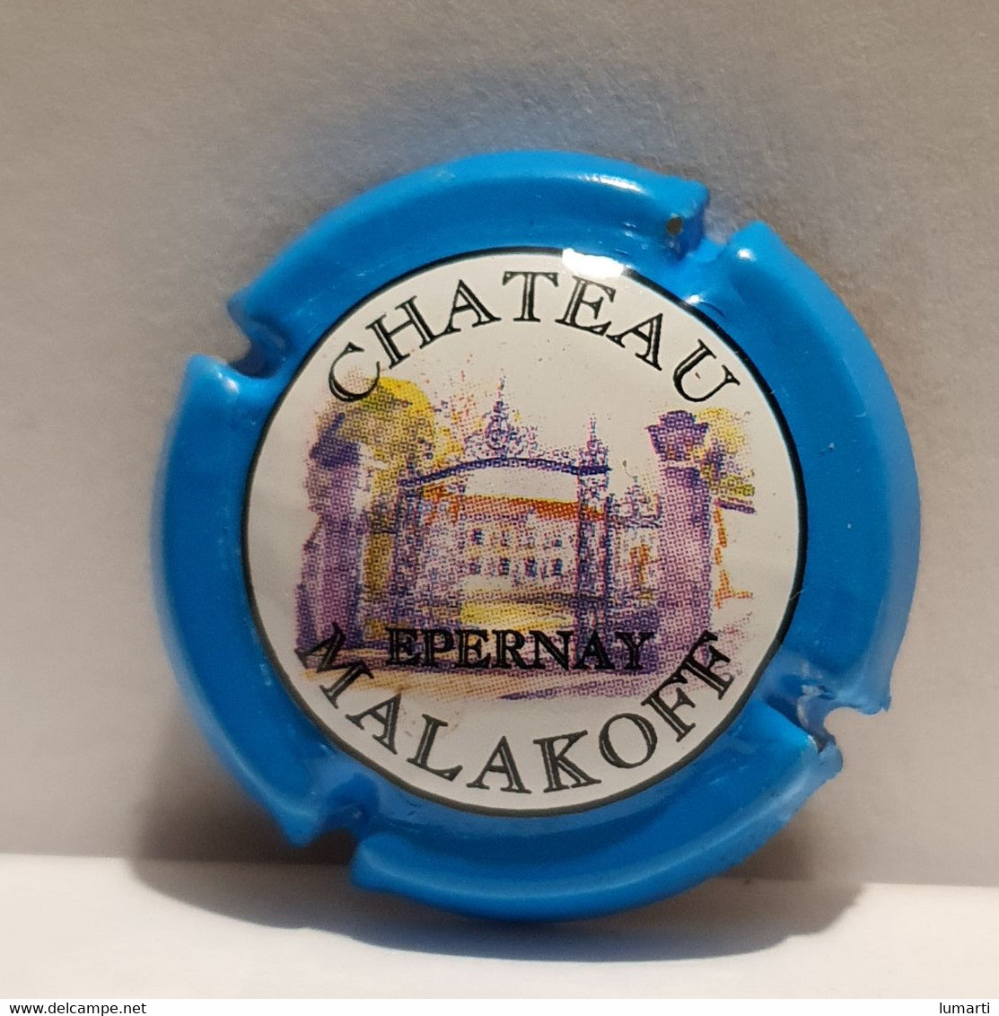 Capsule De Champagne - Château Malakoff - Epernay - Bleu - - Malakoff (Kasteel)