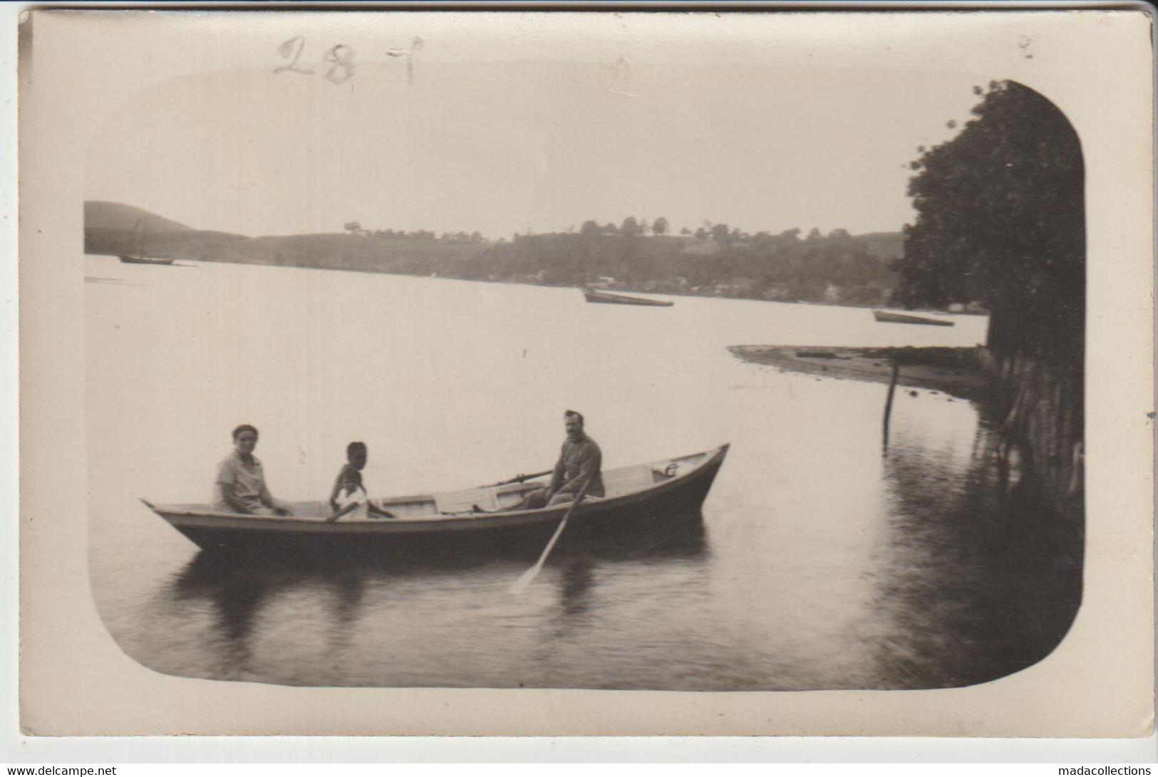 La Trinité (Martinique) Carte Photo D'une Promenade En Barque - La Trinite