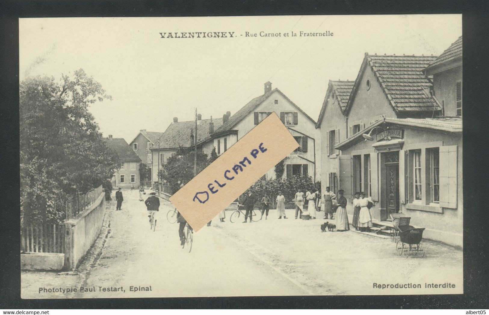 25 - Valentigney - Rue Carnot Et La Fraternelle - Valentigney