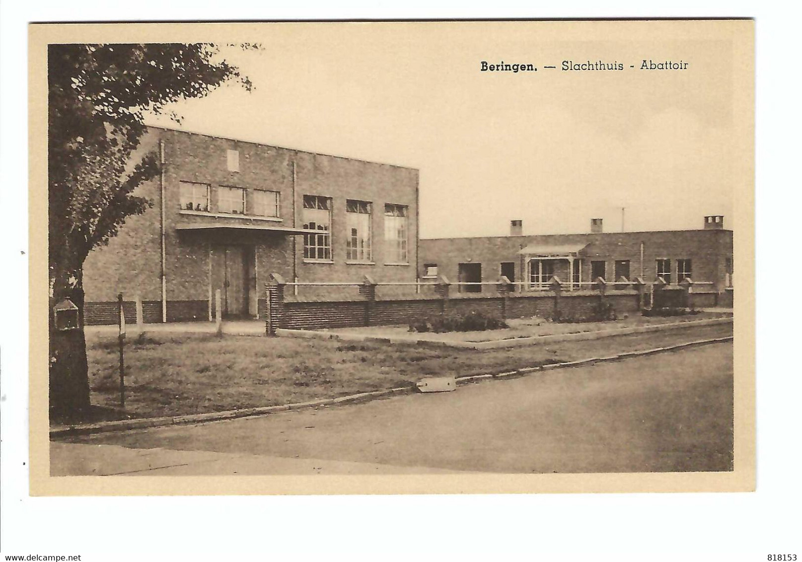 Beringen  - Slachthuis - Abattoir - Beringen