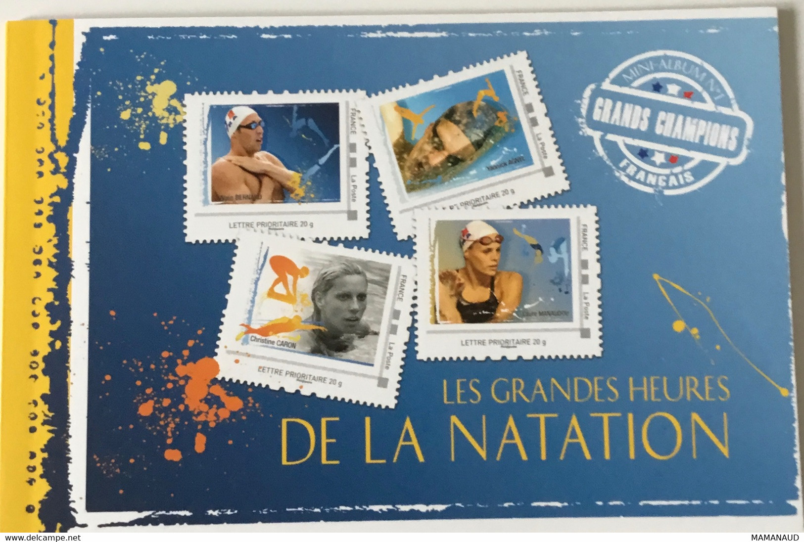 Collector No 218  Mini Album Les Grandes Heures De Natation - Collectors