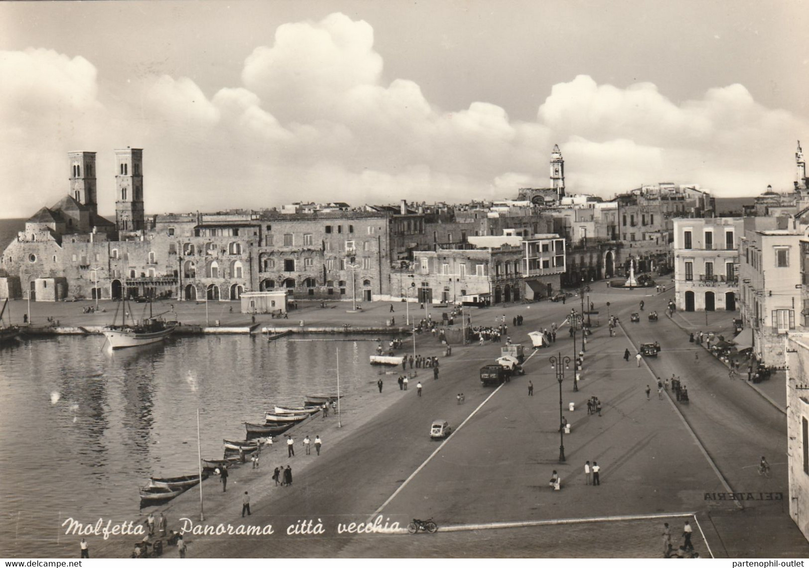 Cartolina - Postcard /  Viaggiata - Sent /  Molfetta - Panorama ( Gran Formato ) - Molfetta