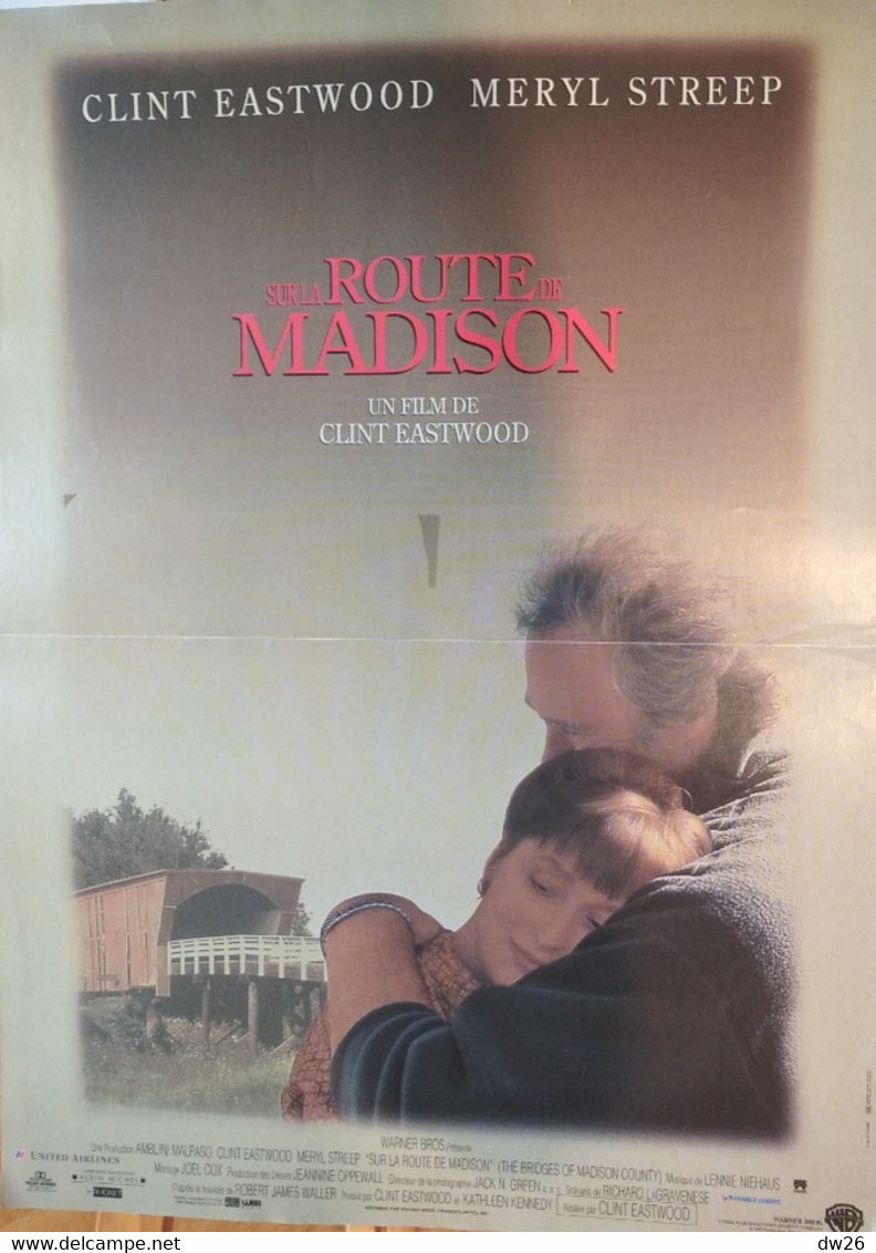 Affiche Du Film: Sur La Route De Madison De Clint Eastwood, Avec Meryl Streep - 1995 - Afiches & Pósters