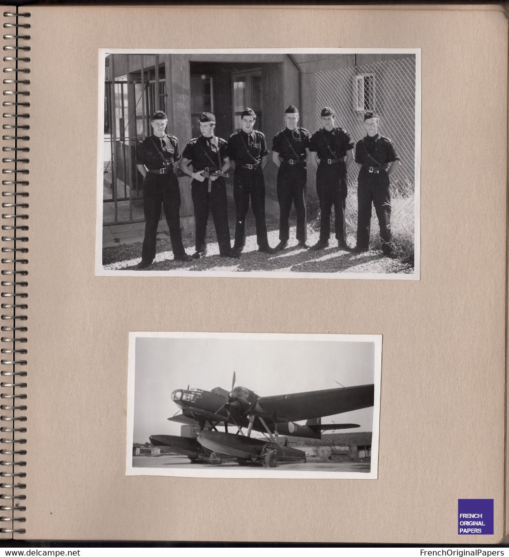 SUPERBE Album Sweden - pilote avion armée de l'Air photo plane pilot homme nu nude man plane Dornier Do 24 hydravion