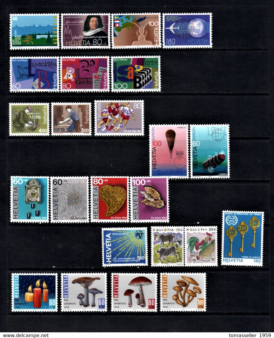 Switzerland- 14  Years-(1994-2007)   Sets- Almost 230 Issues.MNH - Ungebraucht